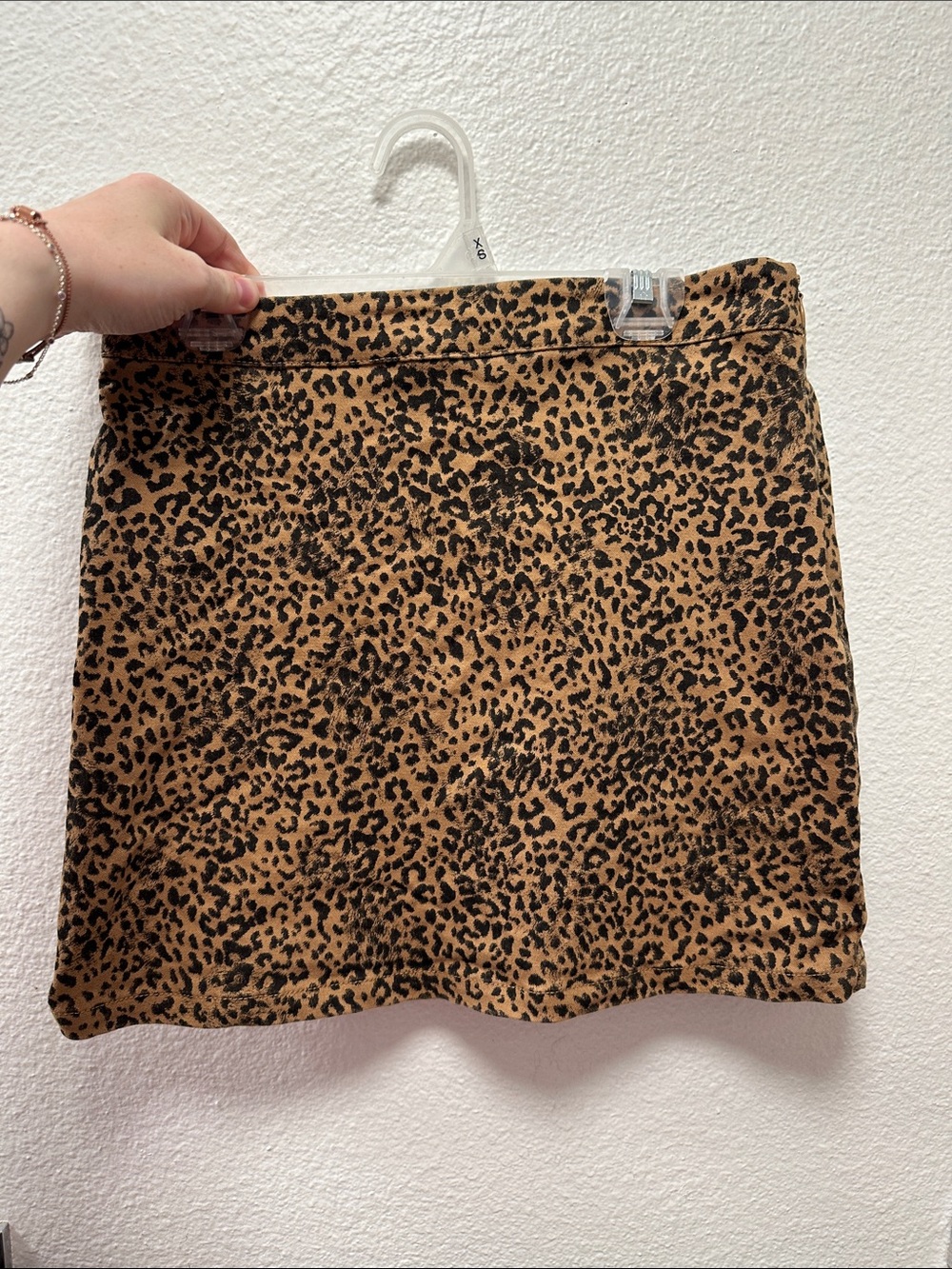 Forever 21 Leopard Print Mini Skirt in Brown and Black